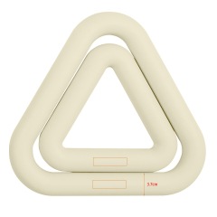 Silicone triangular weighted ring with comfortable grip, portable strength training,MY SHOP,Silicone triangular weighted ring with comfortable grip, portable strength training