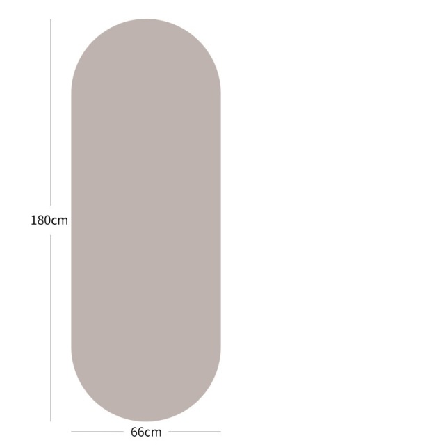 Oval PU Natural Rubber Yoga Mat – Non‑Slip, Lightweight & Portable,MY SHOP,Oval PU Natural Rubber Yoga Mat – Non‑Slip, Lightweight & Portable