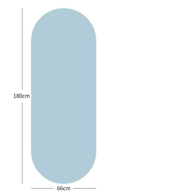 Oval PU Natural Rubber Yoga Mat – Non‑Slip, Lightweight & Portable,MY SHOP,Oval PU Natural Rubber Yoga Mat – Non‑Slip, Lightweight & Portable