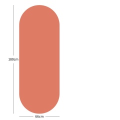 Oval PU Natural Rubber Yoga Mat – Non‑Slip, Lightweight & Portable,MY SHOP,Oval PU Natural Rubber Yoga Mat – Non‑Slip, Lightweight & Portable