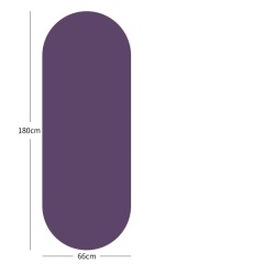 Oval PU Natural Rubber Yoga Mat – Non‑Slip, Lightweight & Portable,MY SHOP,Oval PU Natural Rubber Yoga Mat – Non‑Slip, Lightweight & Portable