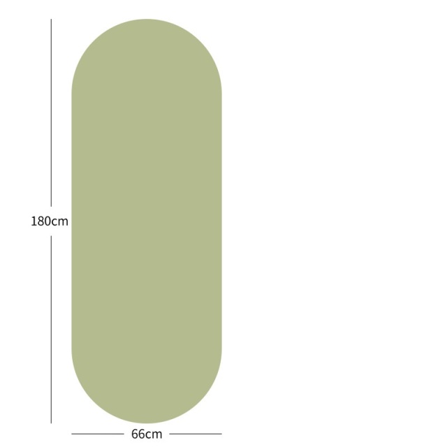 Oval PU Natural Rubber Yoga Mat – Non‑Slip, Lightweight & Portable,MY SHOP,Oval PU Natural Rubber Yoga Mat – Non‑Slip, Lightweight & Portable