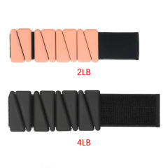 Pilates Weights Home Gym 2LB Adjustable Strap Waterproof Wearable Bangles Silicone Wrist Ankle Weights for Strength Training Use,MY SHOP,Pilates Weights Home Gym 2LB Adjustable Strap Waterproof Wearable Bangles Silicone Wrist Ankle Weights for Strength Training Use