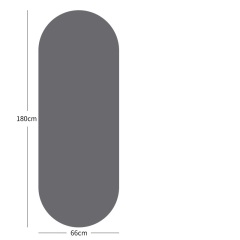 Oval PU Natural Rubber Yoga Mat – Non‑Slip, Lightweight & Portable,MY SHOP,Oval PU Natural Rubber Yoga Mat – Non‑Slip, Lightweight & Portable