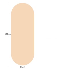 Oval PU Natural Rubber Yoga Mat – Non‑Slip, Lightweight & Portable,MY SHOP,Oval PU Natural Rubber Yoga Mat – Non‑Slip, Lightweight & Portable