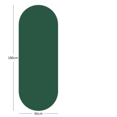 Oval PU Natural Rubber Yoga Mat – Non‑Slip, Lightweight & Portable,MY SHOP,Oval PU Natural Rubber Yoga Mat – Non‑Slip, Lightweight & Portable