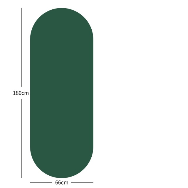 Oval PU Natural Rubber Yoga Mat – Non‑Slip, Lightweight & Portable,MY SHOP,Oval PU Natural Rubber Yoga Mat – Non‑Slip, Lightweight & Portable