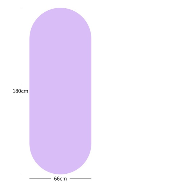 Oval PU Natural Rubber Yoga Mat – Non‑Slip, Lightweight & Portable,MY SHOP,Oval PU Natural Rubber Yoga Mat – Non‑Slip, Lightweight & Portable