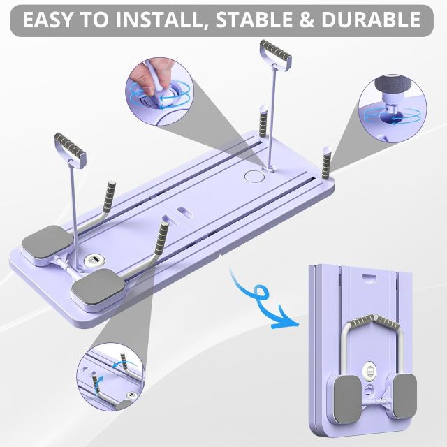 Portable Home Pilates Fitness Board Multifunctional Abdominal Reformer Board Foldable Tabla De Pilates Pilates Exercising Board,MY SHOP,Portable Home Pilates Fitness Board Multifunctional Abdominal Reformer Board Foldable Tabla De Pilates Pilates Exercising Board