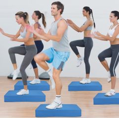 Wholesale Gym Fitness Therapy Training Cushion Non-Slip Hardness Balance TPE Pad Yoga Mat