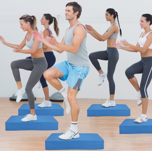 Wholesale Gym Fitness Therapy Training Cushion Non-Slip Hardness Balance TPE Pad Yoga Mat