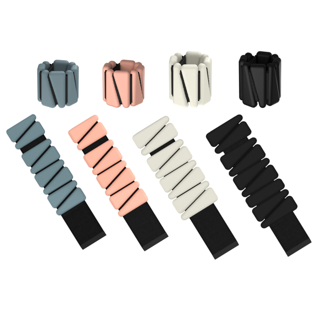 4lb Adjustable Strength Silicone Triangle Strap Ankle Wrist Weights Bracelet for Gym Pilates Home Use,MY SHOP,4lb Adjustable Strength Silicone Triangle Strap Ankle Wrist Weights Bracelet for Gym Pilates Home Use
