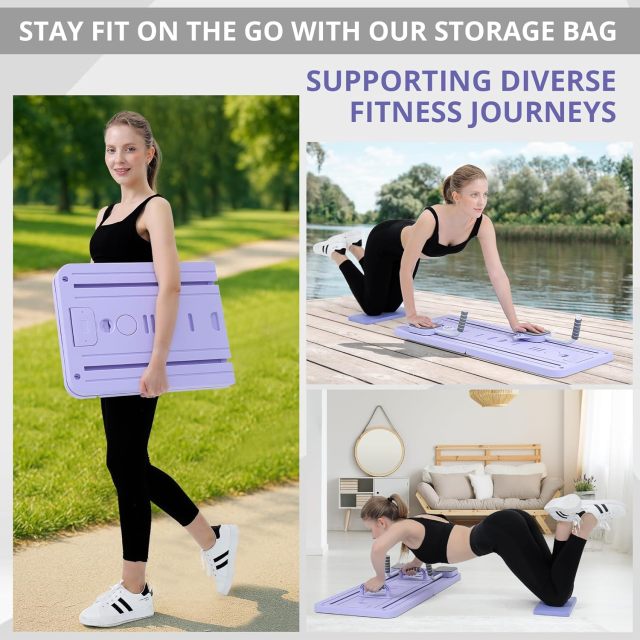 Portable Home Pilates Fitness Board Multifunctional Abdominal Reformer Board Foldable Tabla De Pilates Pilates Exercising Board,MY SHOP,Portable Home Pilates Fitness Board Multifunctional Abdominal Reformer Board Foldable Tabla De Pilates Pilates Exercising Board