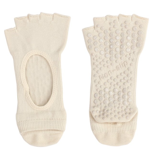 Non-Slip Yoga & Pilate Grip Socks Cotton Toe Socks with Logo,MY SHOP,OEM Wholesale Custom Design Logo Non-Slip Yoga & Pilate Grip Socks Cotton Toe Socks with Logo