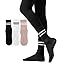 3 Pack Black White Pink