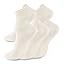 5 Pairs White