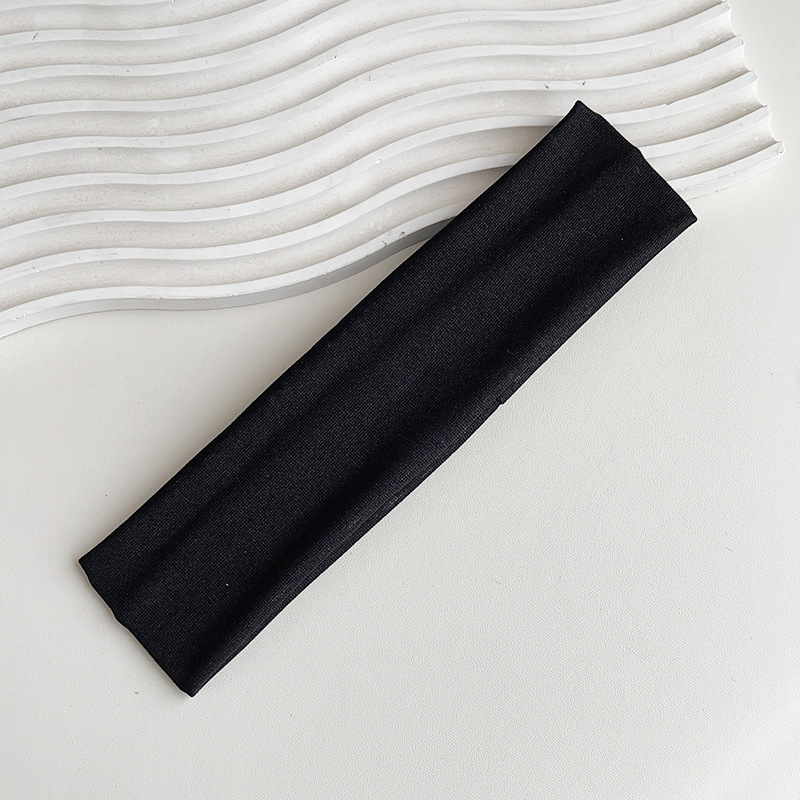 Running Sports Headband & Yoga Hair Accessory,MY SHOP,跨境纯色简约发带大肠发圈组合亚马逊高弹力跑步运动头带瑜伽发饰