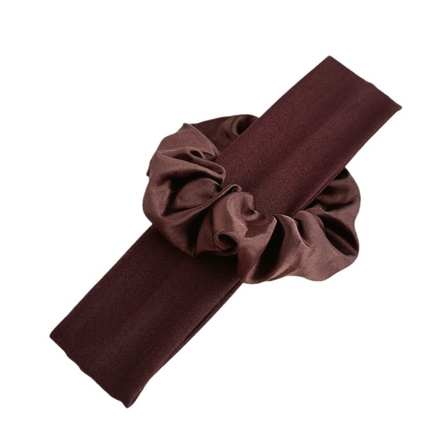 Running Sports Headband & Yoga Hair Accessory,MY SHOP,跨境纯色简约发带大肠发圈组合亚马逊高弹力跑步运动头带瑜伽发饰