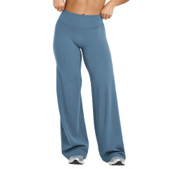 High Waist Flare Yoga Pants, Soft Stretchy Wide Leg Workout Leggings for Daily Wear,MY SHOP,跨境瑜伽裤女款长裤高腰直筒裤宽松显瘦瑜伽服运动户外健身服女