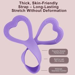 Yoga Resistance Bands Set, Stretch Exercise Bands for Home Fitness, Pilates & Body Shaping,MY SHOP,Resistance Bands, Figure 8 Resistance Band, 4 Pack - Latex-Free Exercise Bands for Home Gym, Strength Training & Physical Therapy | Yoga, Pilates, Glute Workouts | Portable Elastic Bands