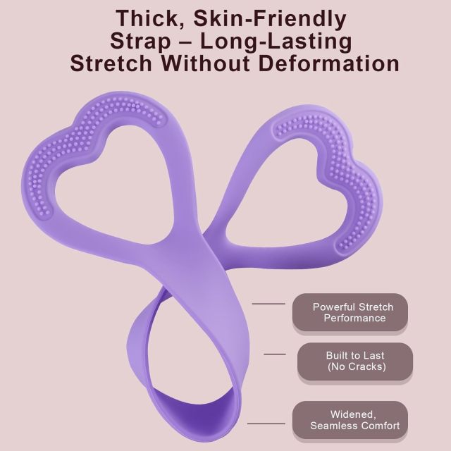 Yoga Resistance Bands Set, Stretch Exercise Bands for Home Fitness, Pilates & Body Shaping,MY SHOP,Resistance Bands, Figure 8 Resistance Band, 4 Pack - Latex-Free Exercise Bands for Home Gym, Strength Training & Physical Therapy | Yoga, Pilates, Glute Workouts | Portable Elastic Bands