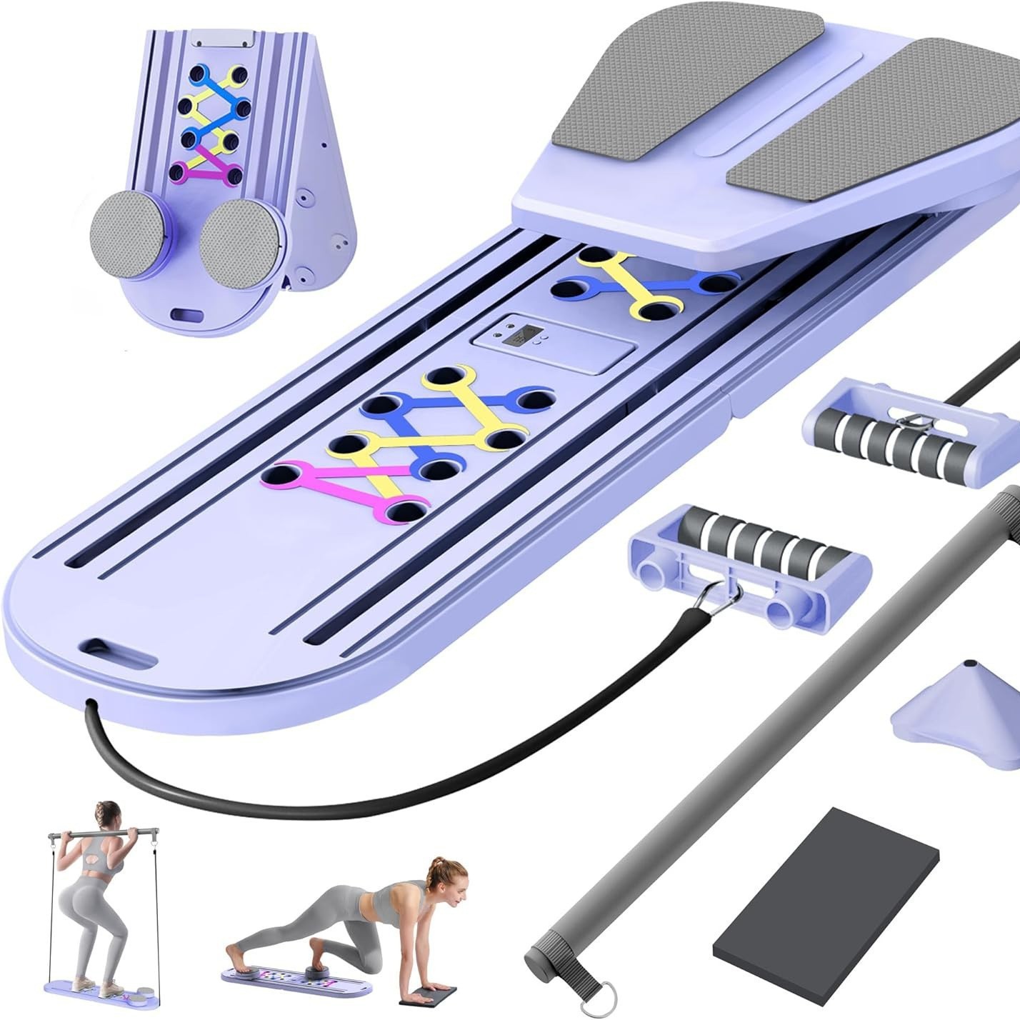 Multi-Functional Pilates Sliding Board – Your All-in-One Home Gym Solution,MY SHOP,Multi-Functional Pilates Sliding Board – Your All-in-One Home Gym Solution