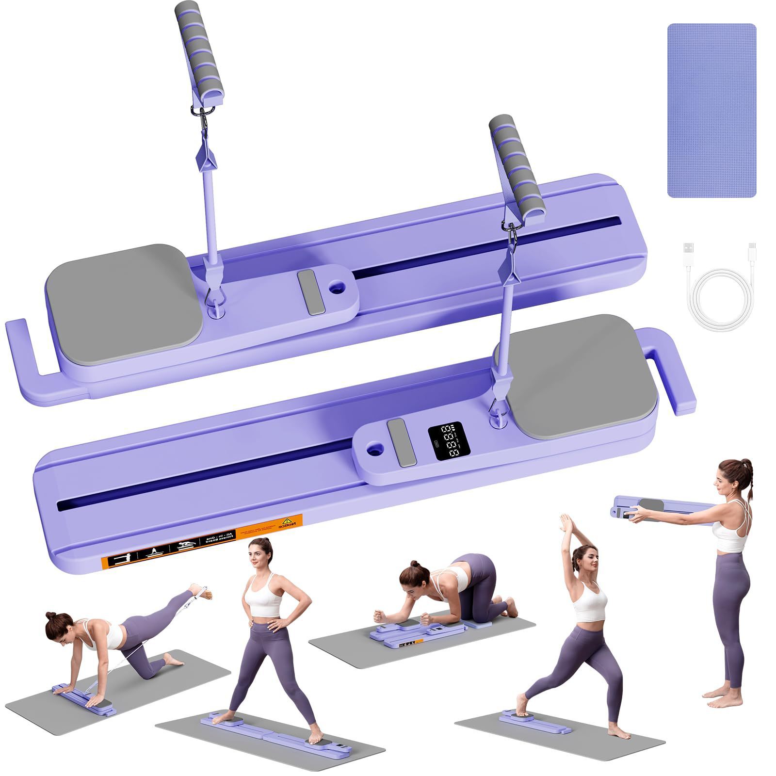 Split-Type Multi-Functional Pilates Sliding Board,MY SHOP,Split-Type Multi-Functional Pilates Sliding Board