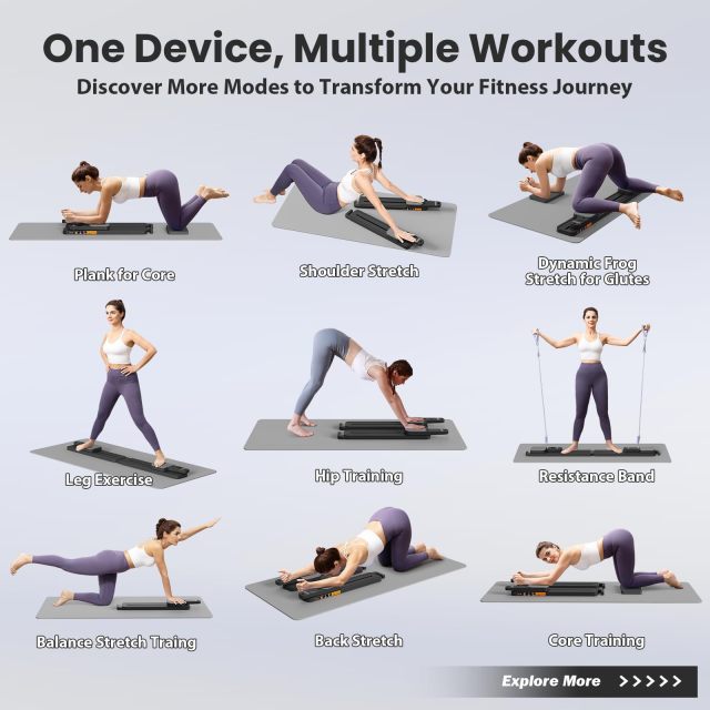 Split-Type Multi-Functional Pilates Sliding Board,MY SHOP,Split-Type Multi-Functional Pilates Sliding Board