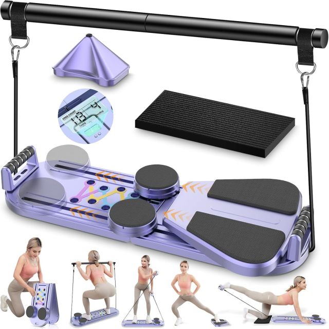 Multi-Functional Pilates Sliding Board – Your All-in-One Home Gym Solution,MY SHOP,Multi-Functional Pilates Sliding Board – Your All-in-One Home Gym Solution