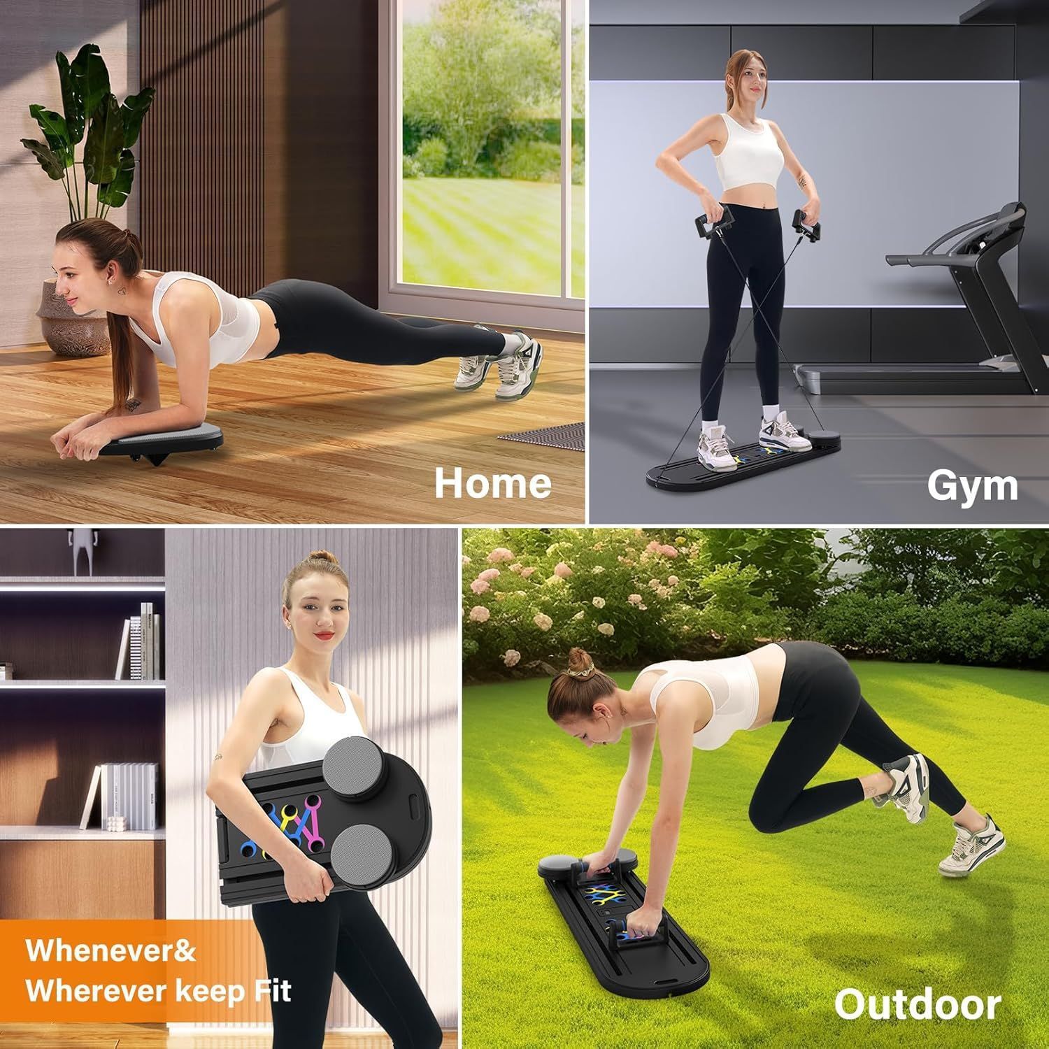 Multi-Functional Pilates Sliding Board – Your All-in-One Home Gym Solution,MY SHOP,Multi-Functional Pilates Sliding Board – Your All-in-One Home Gym Solution