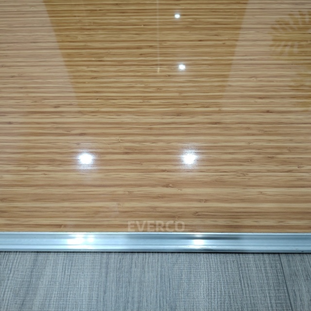 High Gloss Bamboo Wood Grain Screw-Lock Mobile Portable Dance Floor for Wedding Events