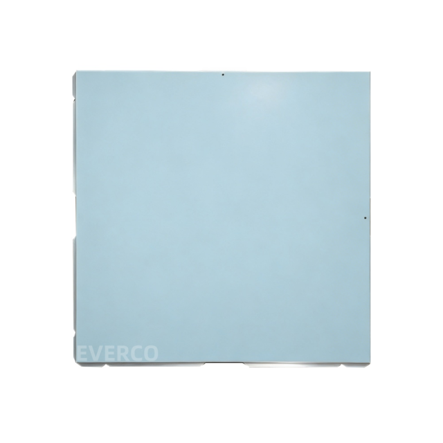 EVERCO Cam-Lock Light Blue Waterproof Dance Floor – Soft pastel blue for outdoor weddings and garden parties.
