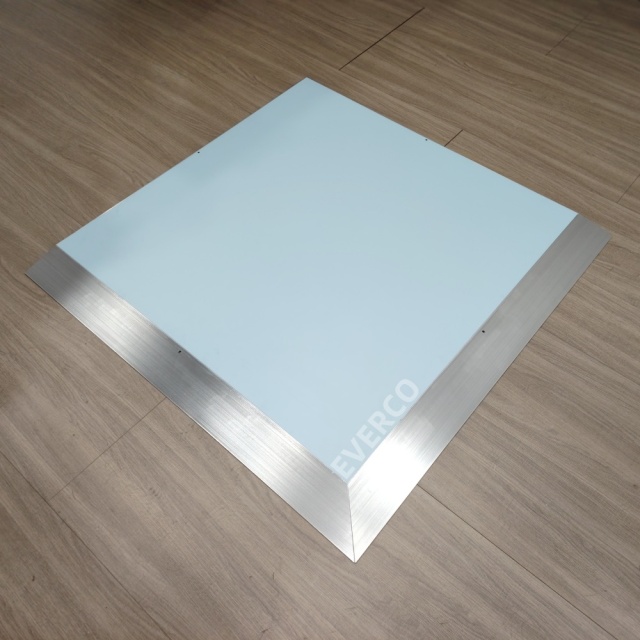 Cam-Lock Light Blue Waterproof Dance Floor – Soft pastel blue for outdoor weddings and garden parties.