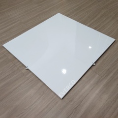 Fireproof Cam-Lock Gloss White Portable Dance Floor for Indoor Wedding Events