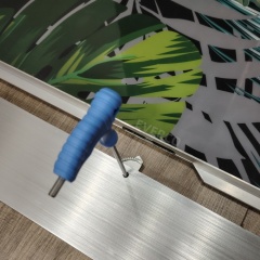 Tropical Print Custom Cam-Lock Portable Dance Floor for Themed Events