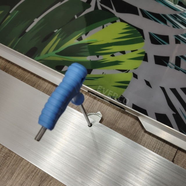 Tropical Print Custom Cam-Lock Portable Dance Floor for Themed Events