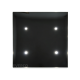 High Gloss Screw-Lock Black Dance Floor for Rental Company Events
