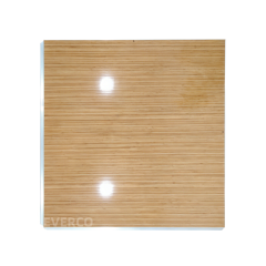 Screw-Lock Bamboo Wood Grain Dance Floor – Portable & Durable for Rental Business | EVERCO- Front View