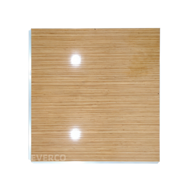 Screw-Lock Bamboo Wood Grain Dance Floor – Portable & Durable for Rental Business | EVERCO- Front View