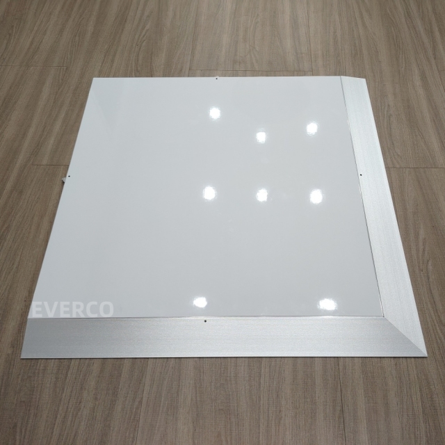 Fireproof Cam-Lock Gloss White Portable Dance Floor for Indoor Wedding Events