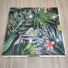Tropical Print Custom Cam-Lock Portable Dance Floor for Themed Events