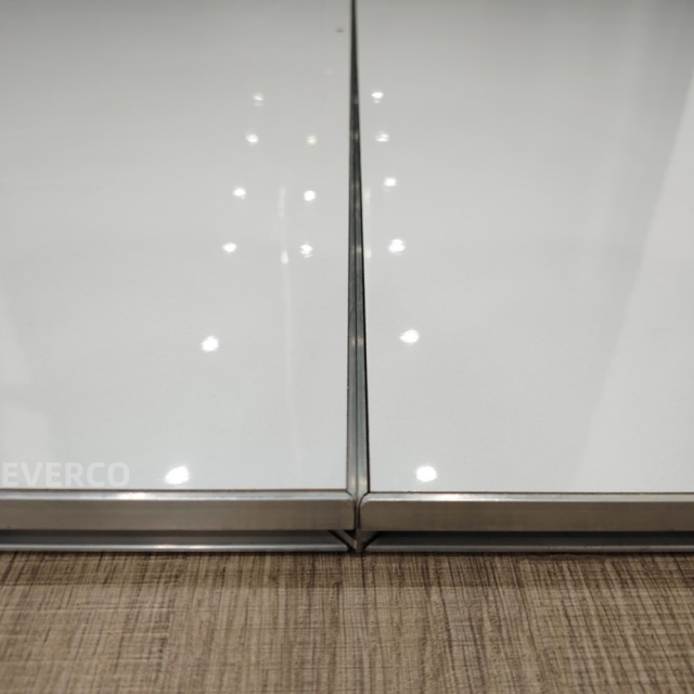 Reusable Fireproof Cam-Lock Gloss White Portable Dance Floor for Indoor Wedding Events