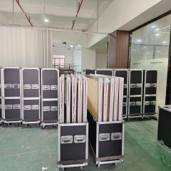 Black Flight Case for Portable Dance Floor,MY SHOP,Black Flight Case for Dance Floor– Heavy-duty protection against scratches, dents, and lock damage. Perfect for rental businesses.