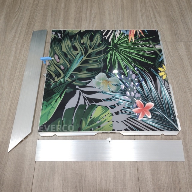 Tropical Print Custom Cam-Lock Portable Dance Floor for Themed Events