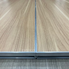 Cam-Lock Natural Wood Waterproof Dance Floor – Warm wood grain for outdoor weddings and parties events.