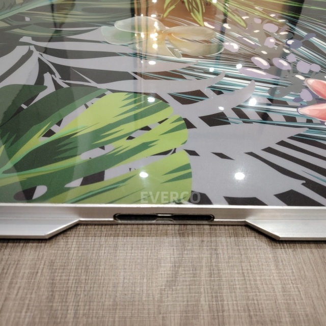 Tropical Print Custom Cam-Lock Portable Dance Floor for Themed Events