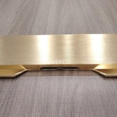 Champagne Gold Cam-Lock Dance Floor Edge Trim - Seamless Event Flooring Finishing,MY SHOP,Champagne Gold Cam-Lock Dance Floor Edge Trim - Seamless Event Flooring Finishing