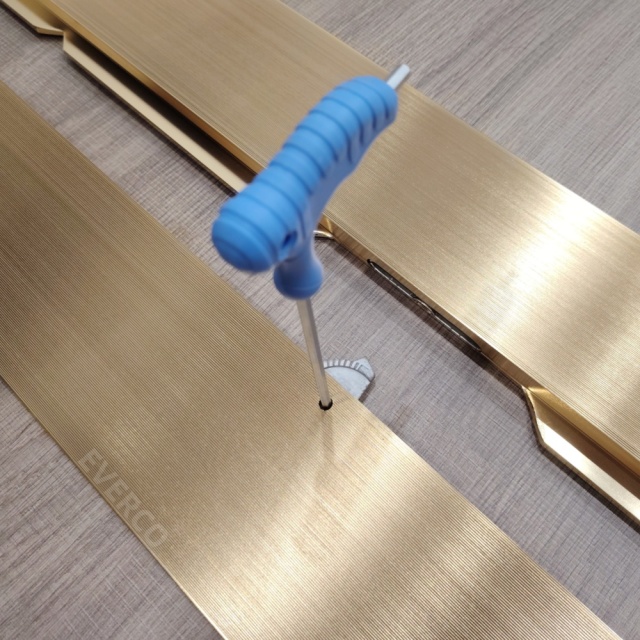 Champagne Gold Cam-Lock Dance Floor Edge Trim - Seamless Event Flooring Finishing,MY SHOP,Champagne Gold Cam-Lock Dance Floor Edge Trim - Seamless Event Flooring Finishing