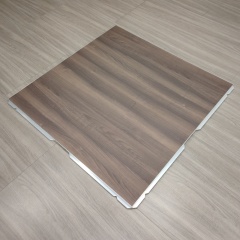 Maple wood veneer cam-lock waterproof portable dance floor for outdoor events