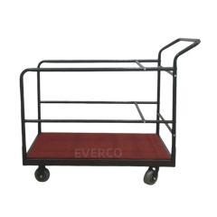 Dance Floor Cart - Heavy-Duty Rolling Cart,EVERCO-Screw-Lock/Cam-Lock/Waterproof Portable Dance Floor for Rental Company Outdoor Indoor Wedding Hotel Events,Dance Floor Cart - Heavy-Duty Rolling Cart